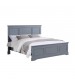 Spencer Grey 5pcs Bedroom Suite Solid Wood & MDF in Multiple Size with Dresser & Tallboy